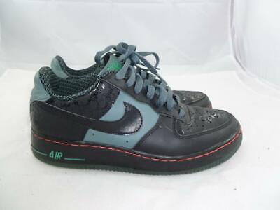NIKE AIR FORCE 1 GS YOUTH 6 Y LOW BLACK 